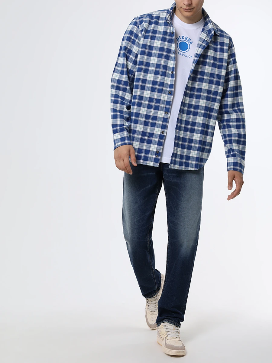 Джинсы Slim Fit хлопковые DIESEL A1138909G9201 Синий  Фото 2
