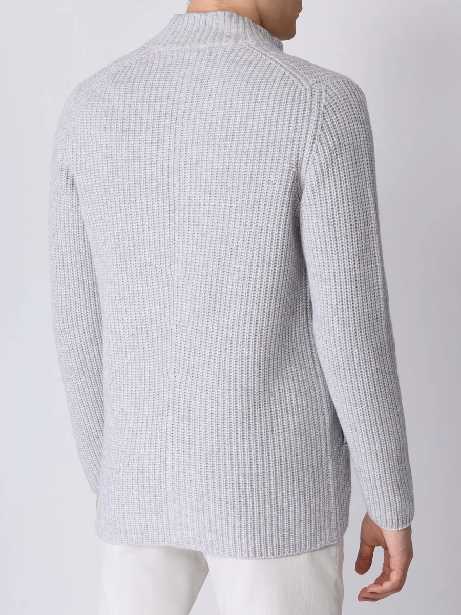 Кардиган шерстяной BRUNELLO CUCINELLI M3655501 CBP08 Серый  Фото 3