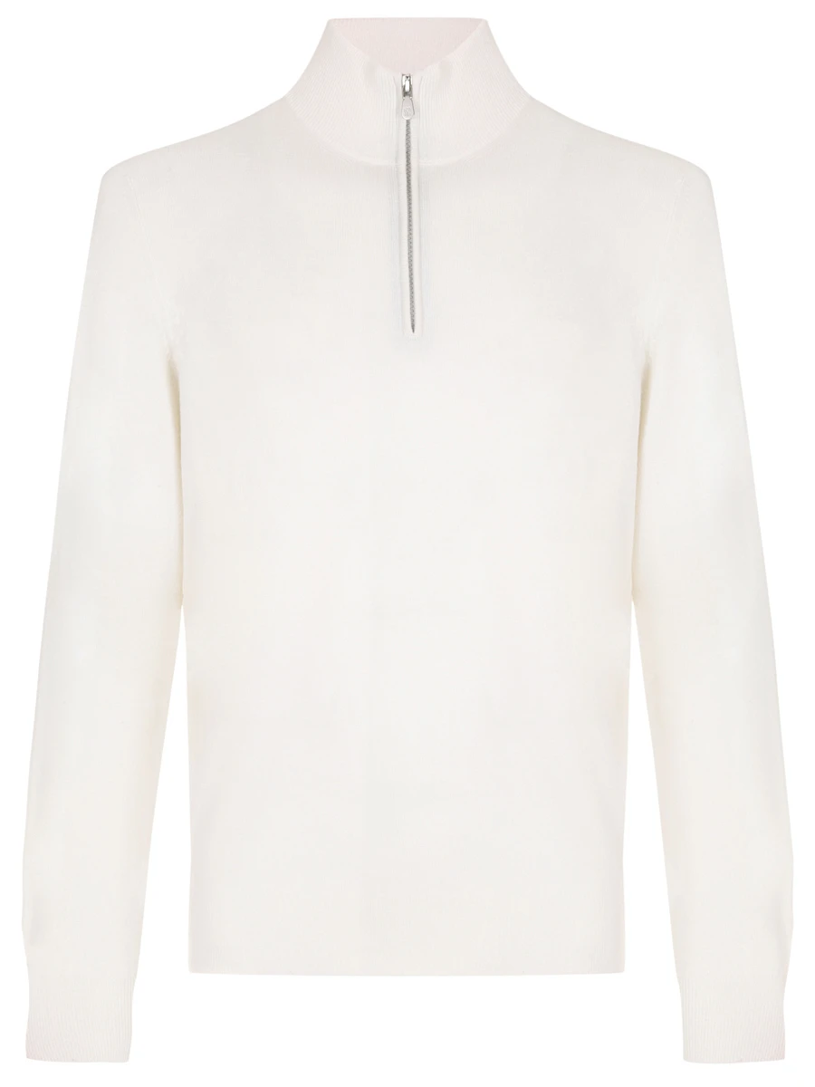 Джемпер кашемировый BRUNELLO CUCINELLI M2200124 CO312 Белый 
