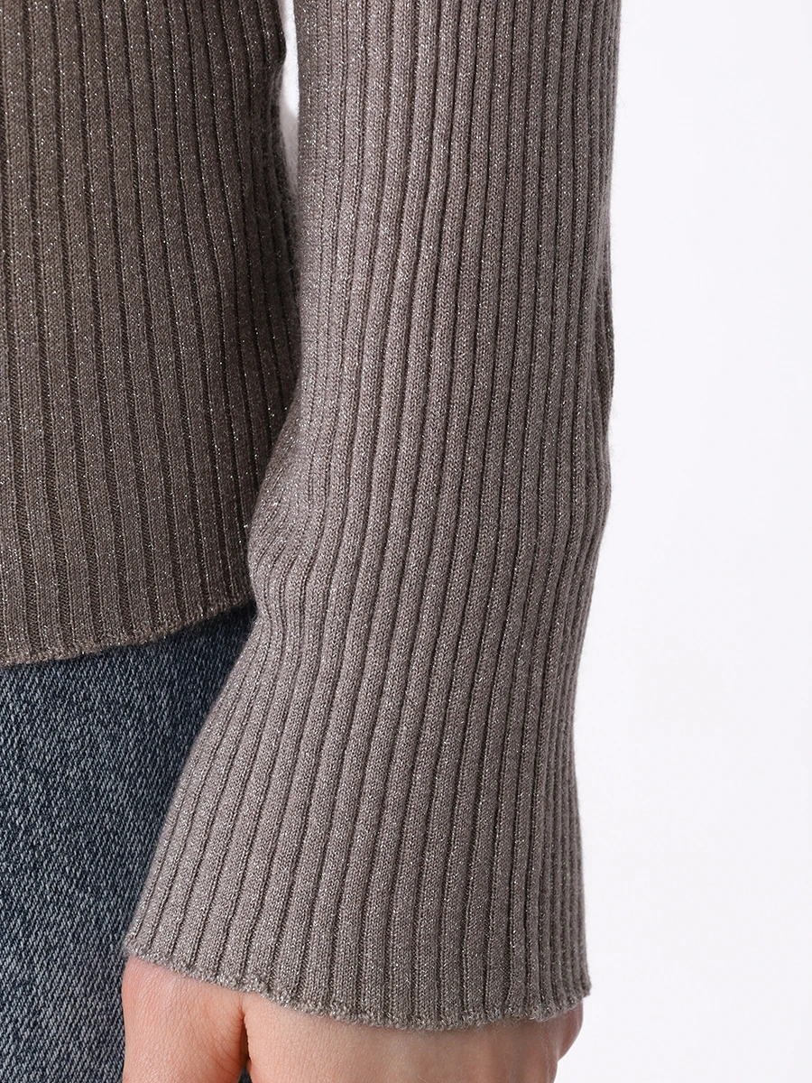 Водолазка кашемировая BRUNELLO CUCINELLI M41822903 C8909 Бежевый  Фото 5