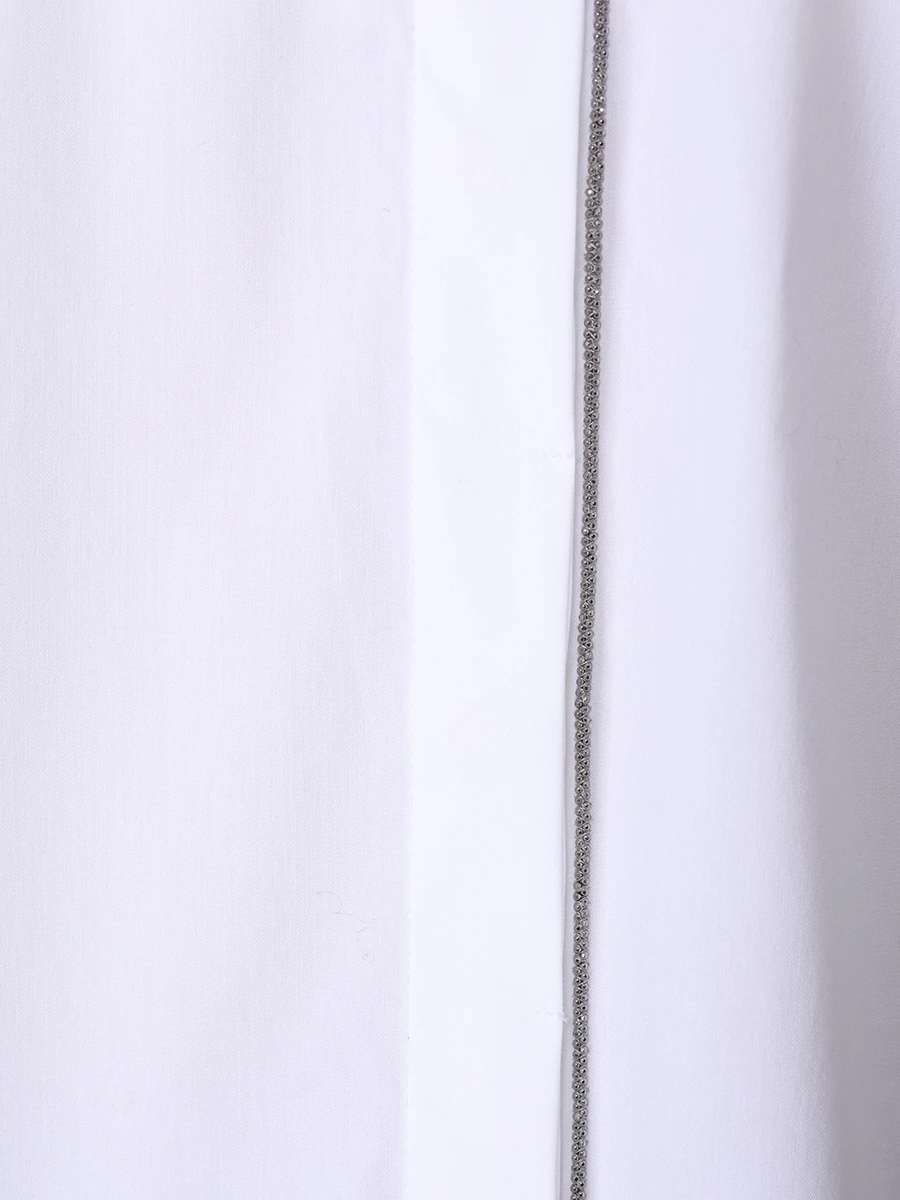 

Рубашка хлопковая, Белый, M0091MA206 C159