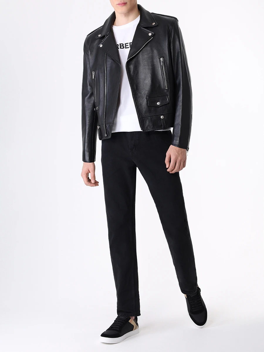 Футболка хлопковая BURBERRY 8055309 Белый  Фото 2