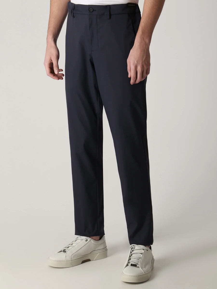 

Брюки однотонные, Синий, 50482656/402