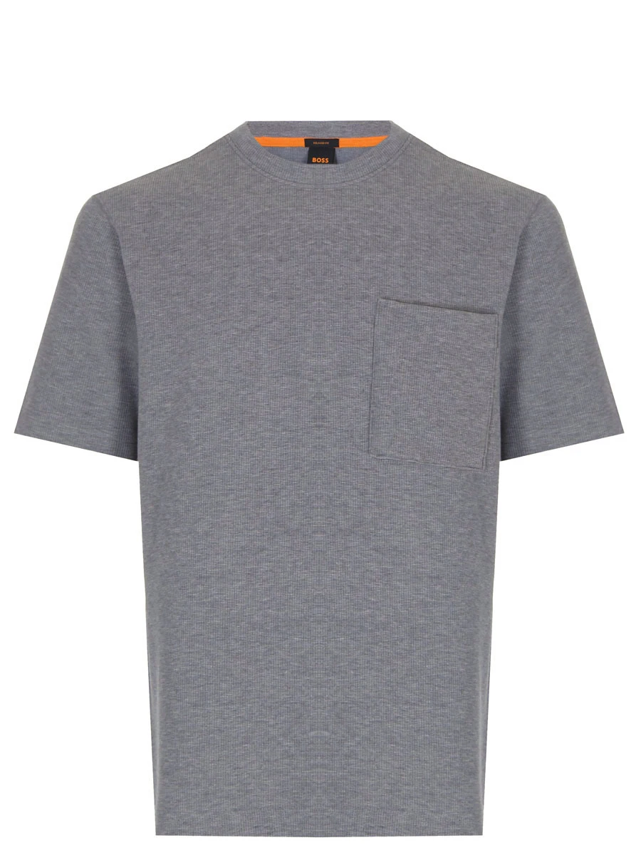 

Футболка Relaxed Fit хлопковая, Серый, 50487110/051