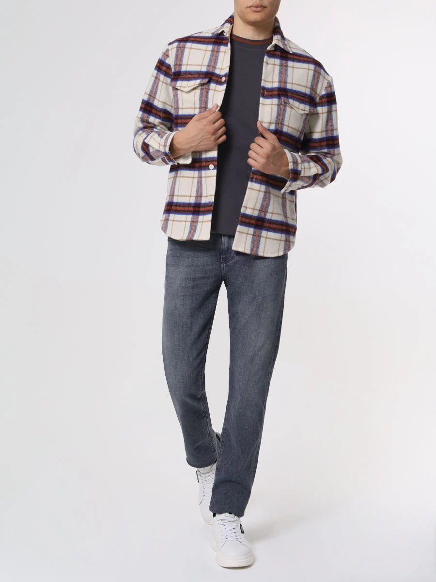 

Футболка Relaxed Fit хлопковая, Серый, 50493964/022
