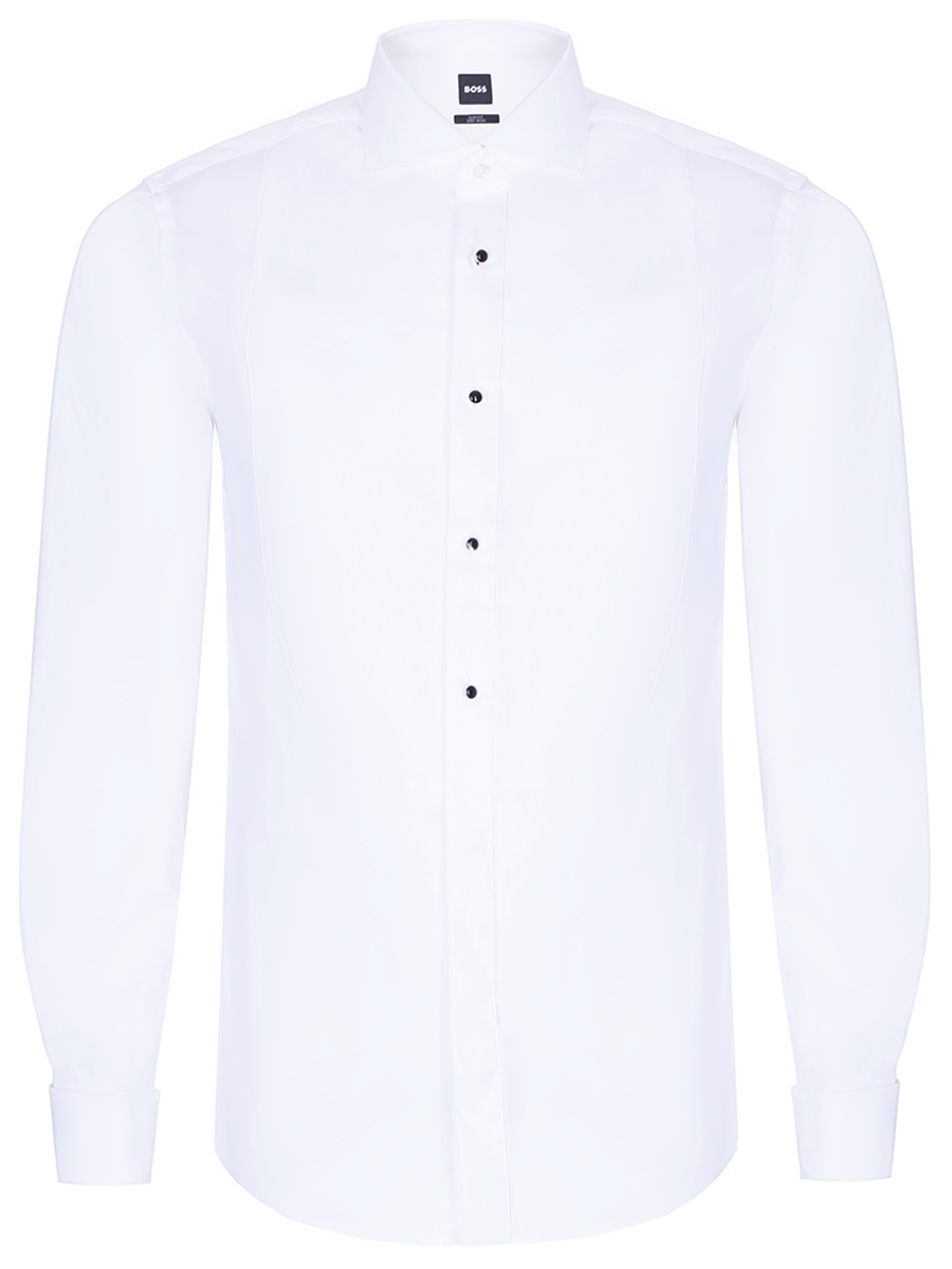 Рубашка Slim Fit хлопковая BOSS