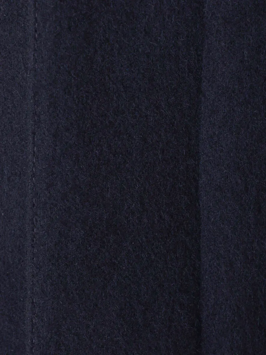 Полупальто двустороннее KITON UW1624 V0319C07 Синий  Фото 6