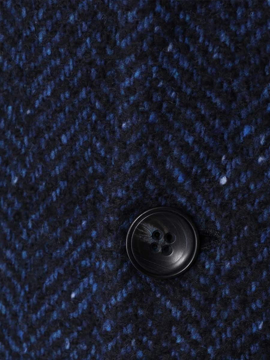 Пальто кашемировое KITON UGO411K0121C06004 Синий  Фото 6