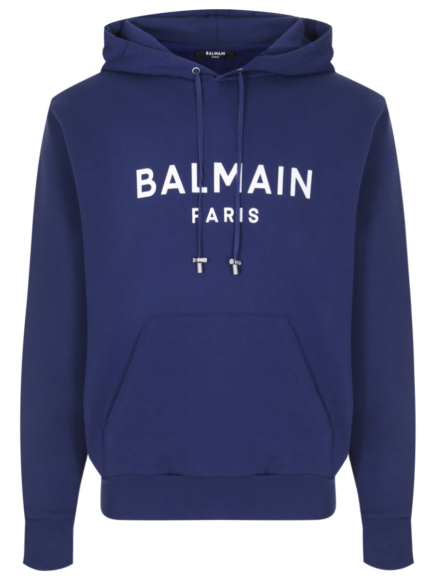 Худи хлопковое BALMAIN