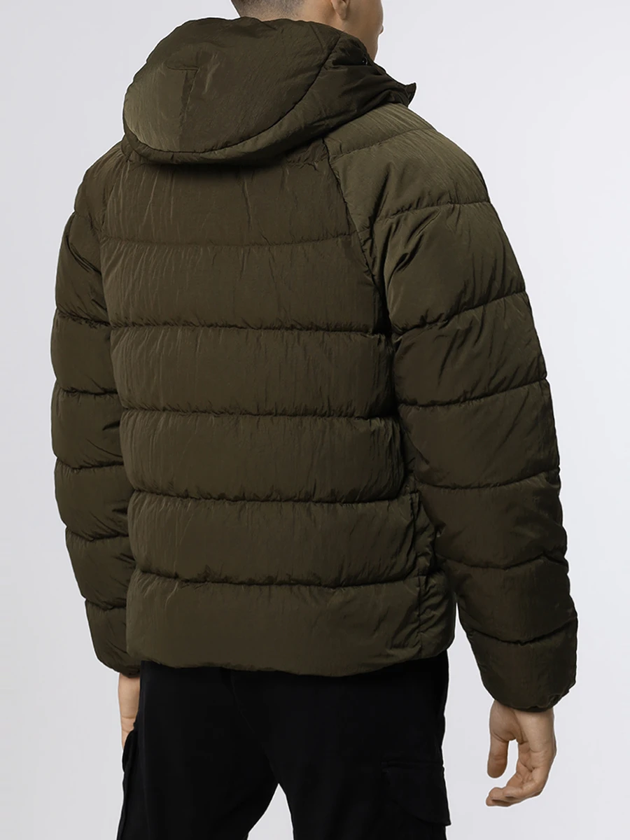 Пуховик стеганый CP COMPANY 15CMOW027A-006369G/683 Зеленый  Фото 3