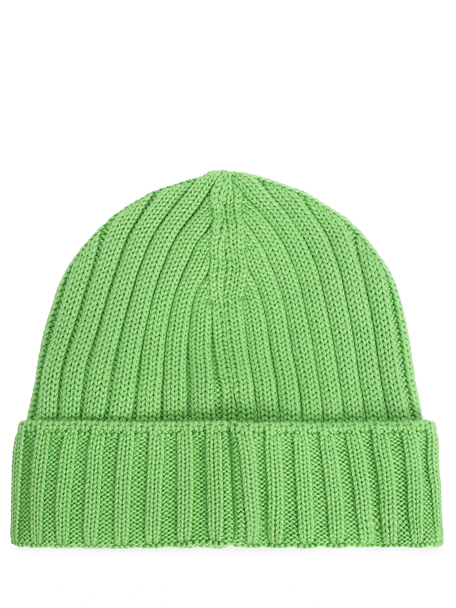 Шапка шерстяная CP COMPANY 15CMAC120A-005509A/617 BEANIE Зеленый  Фото 2