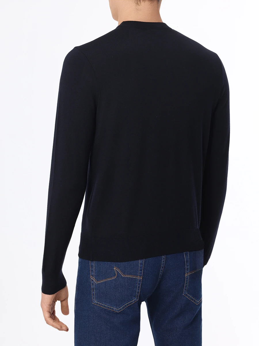 Джемпер шерстяной PAUL & SHARK 13311317/050 Синий  Фото 3