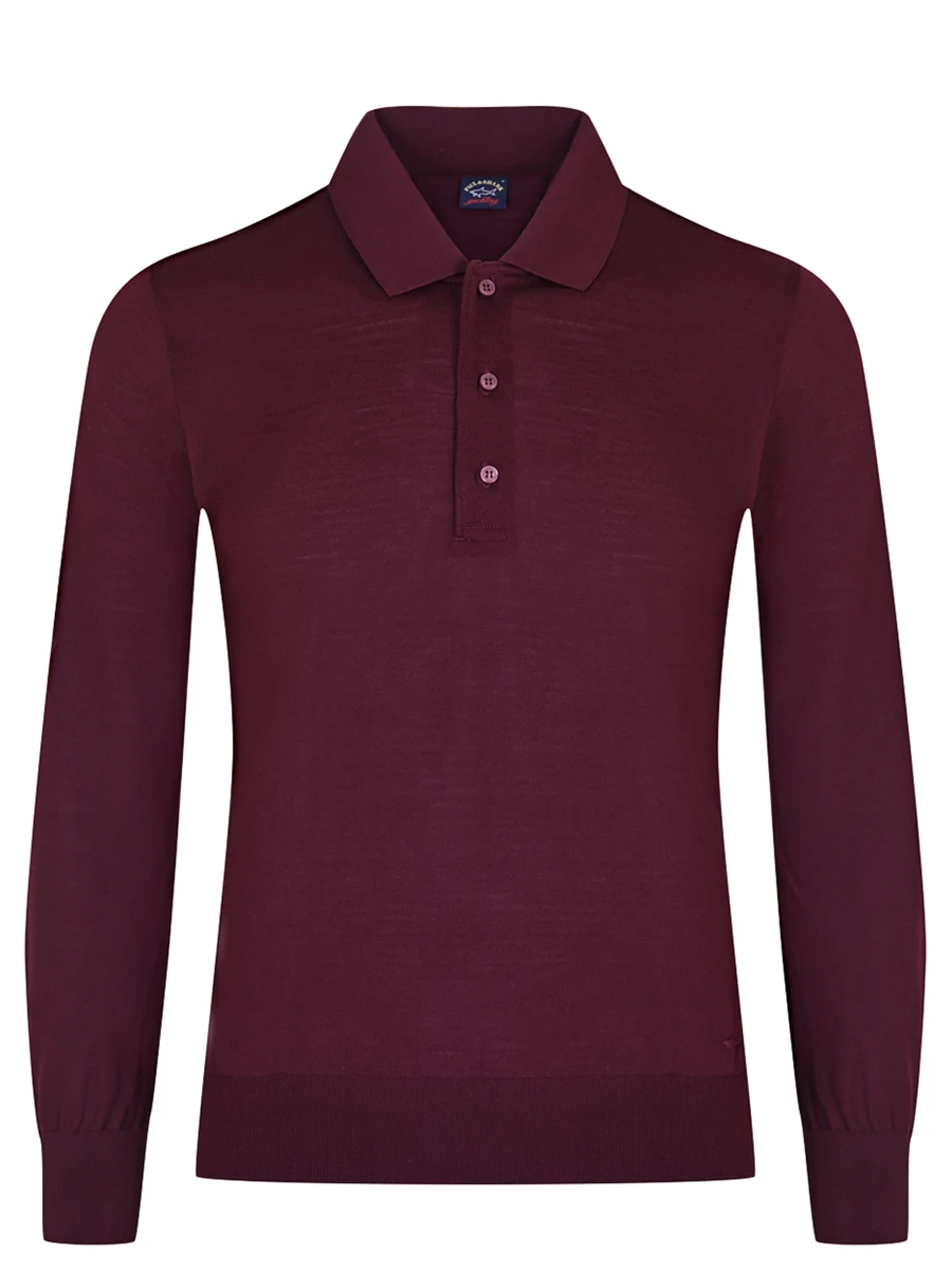 

Поло шерстяное, Бордовый, C0P1050/411