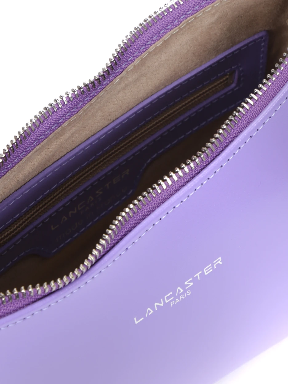 Сумка кожаная LANCASTER 433-22-IRIS, размер Один размер, цвет фиолетовый - фото 5