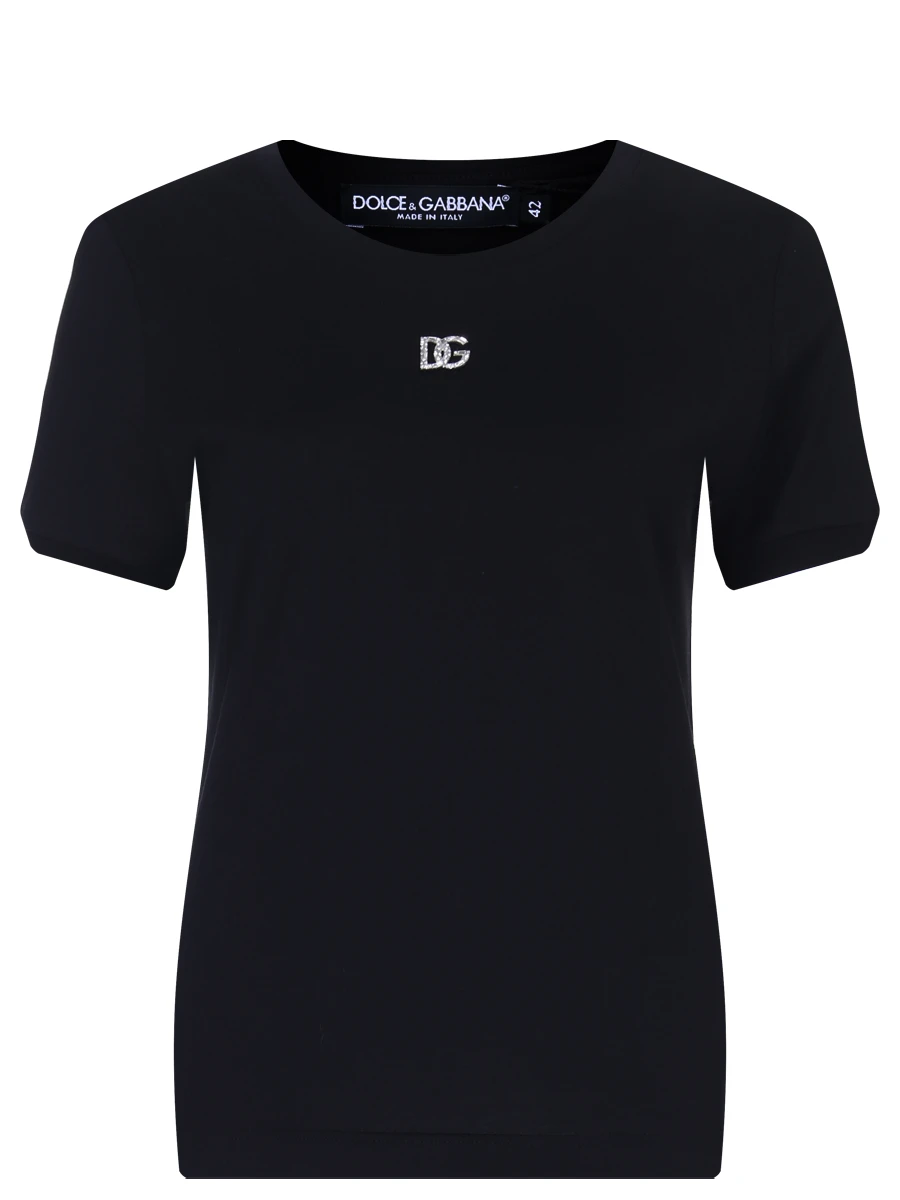 

Футболка хлопковая, Черный, F8U08Z G7B3U N0000