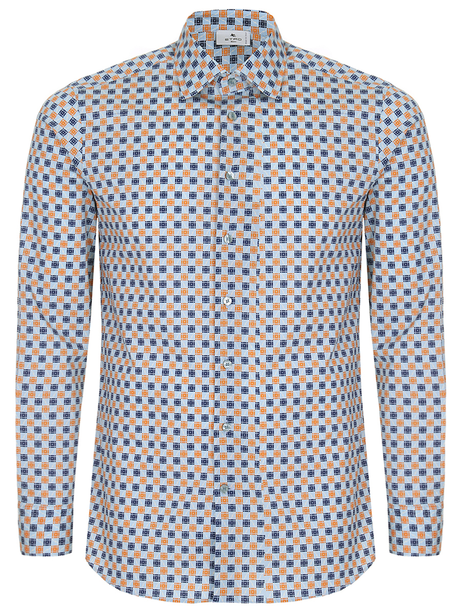 Рубашка Slim Fit хлопковая ETRO