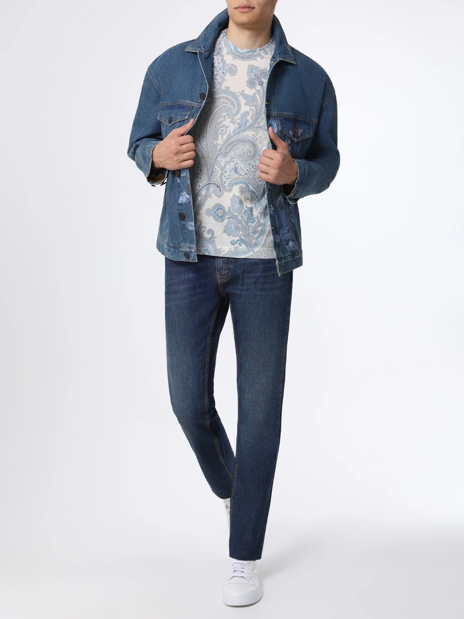 

Джинсы Slim Fit хлопковые, Деним, 1W508/9646/200