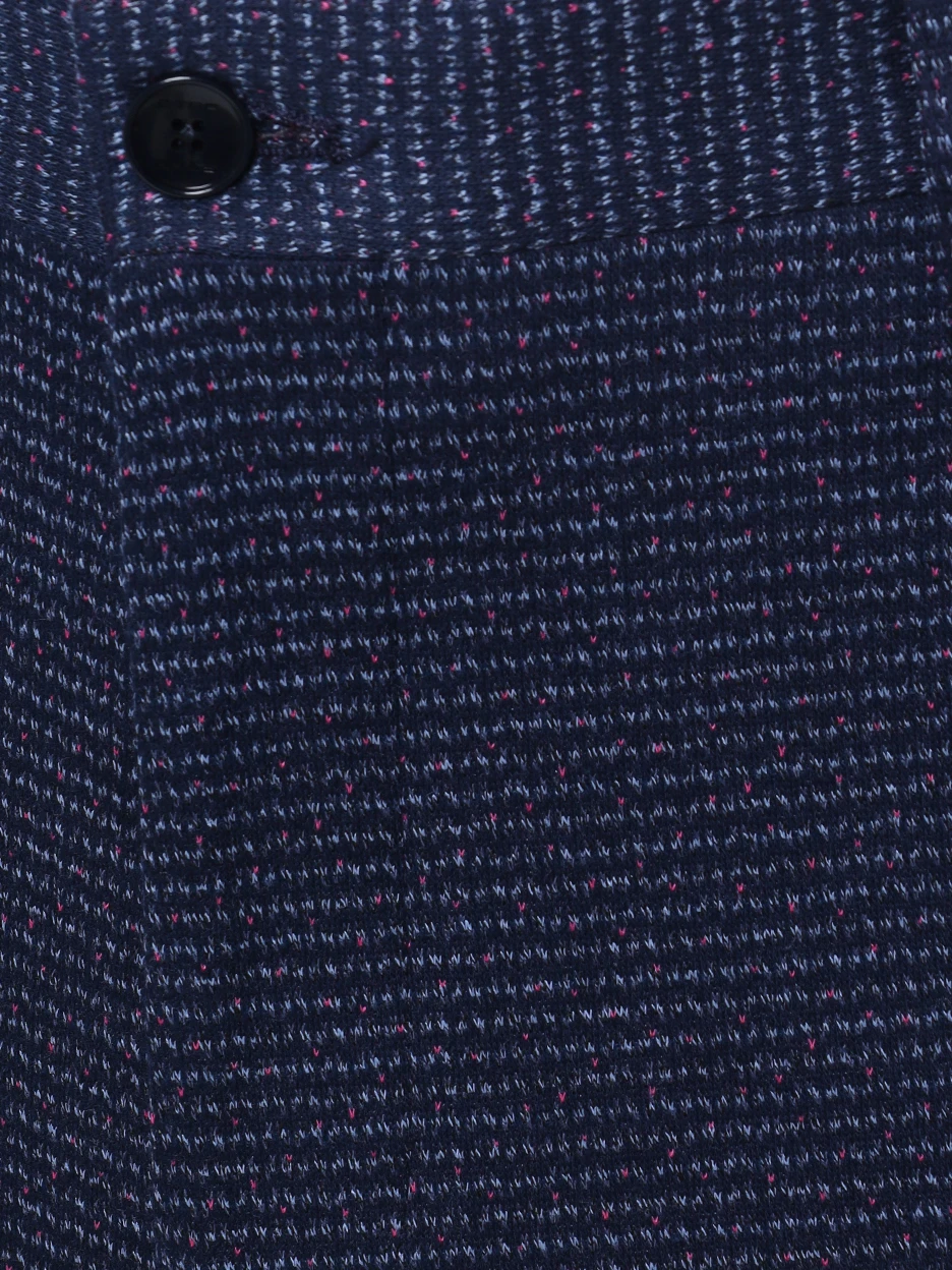 Костюм из вискозы и хлопка ETRO 1GR02/1W716/88/200 Фактура, Синий  Фото 8