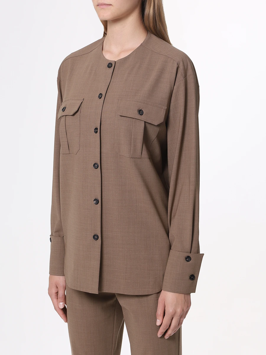 Костюм шерстяной LORENA ANTONIAZZI A2362/CA05B/PA80D/3862 239 Коричневый  Фото 4