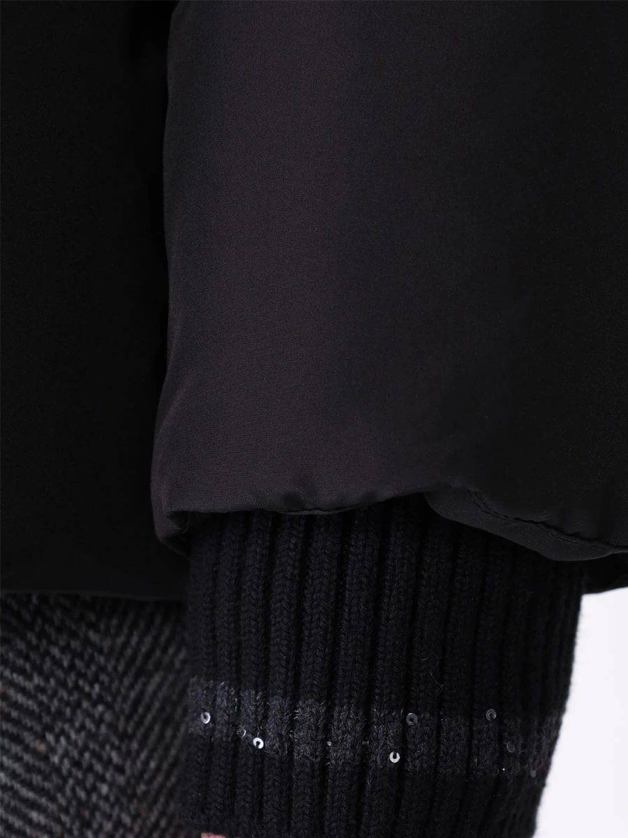 Куртка стеганая LORENA ANTONIAZZI A2303/PI15B/CE28A/9921 999 Черный  Фото 6