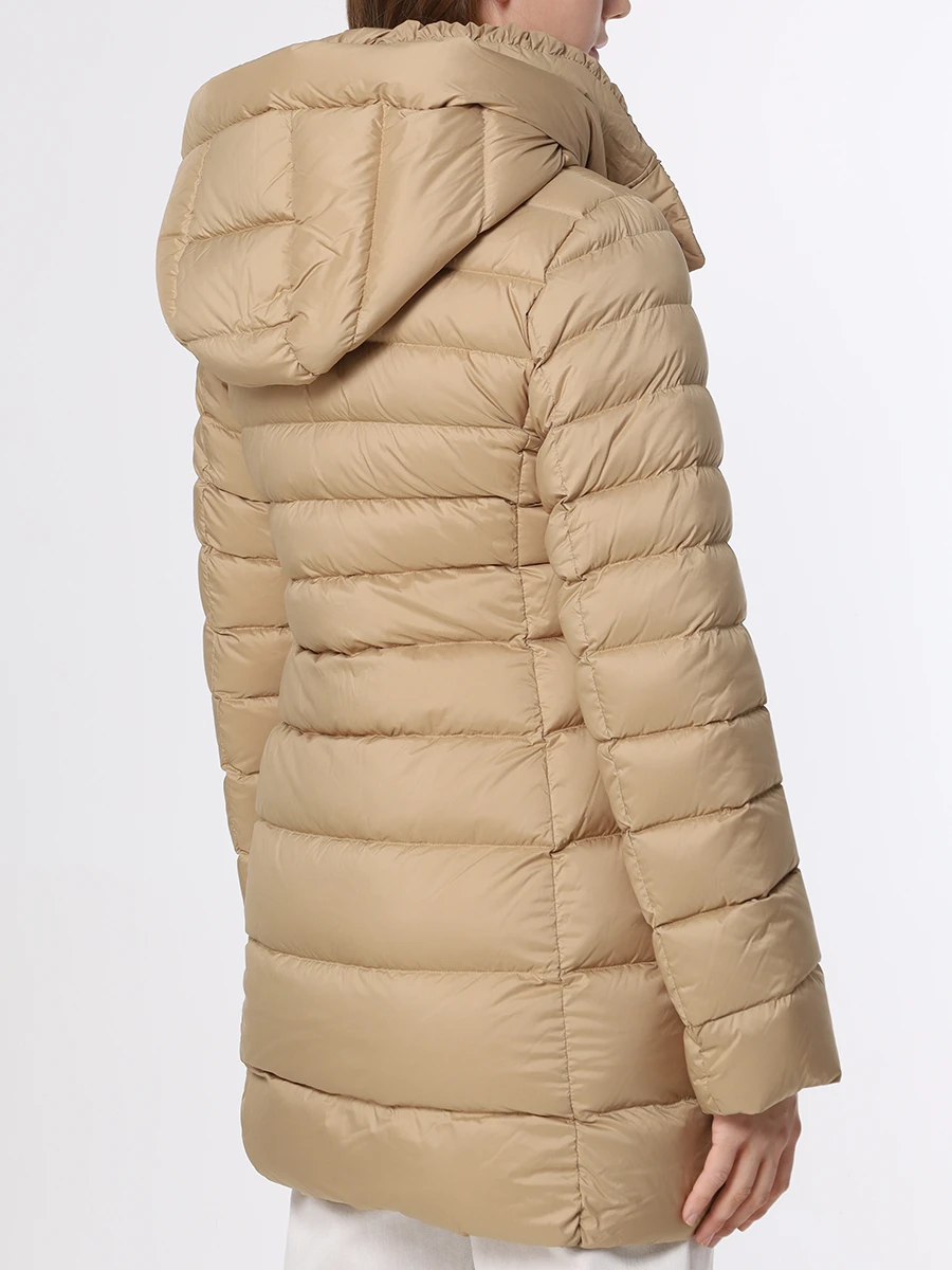Пуховик стеганый ADD 8AW425 7024 Бежевый  Фото 3