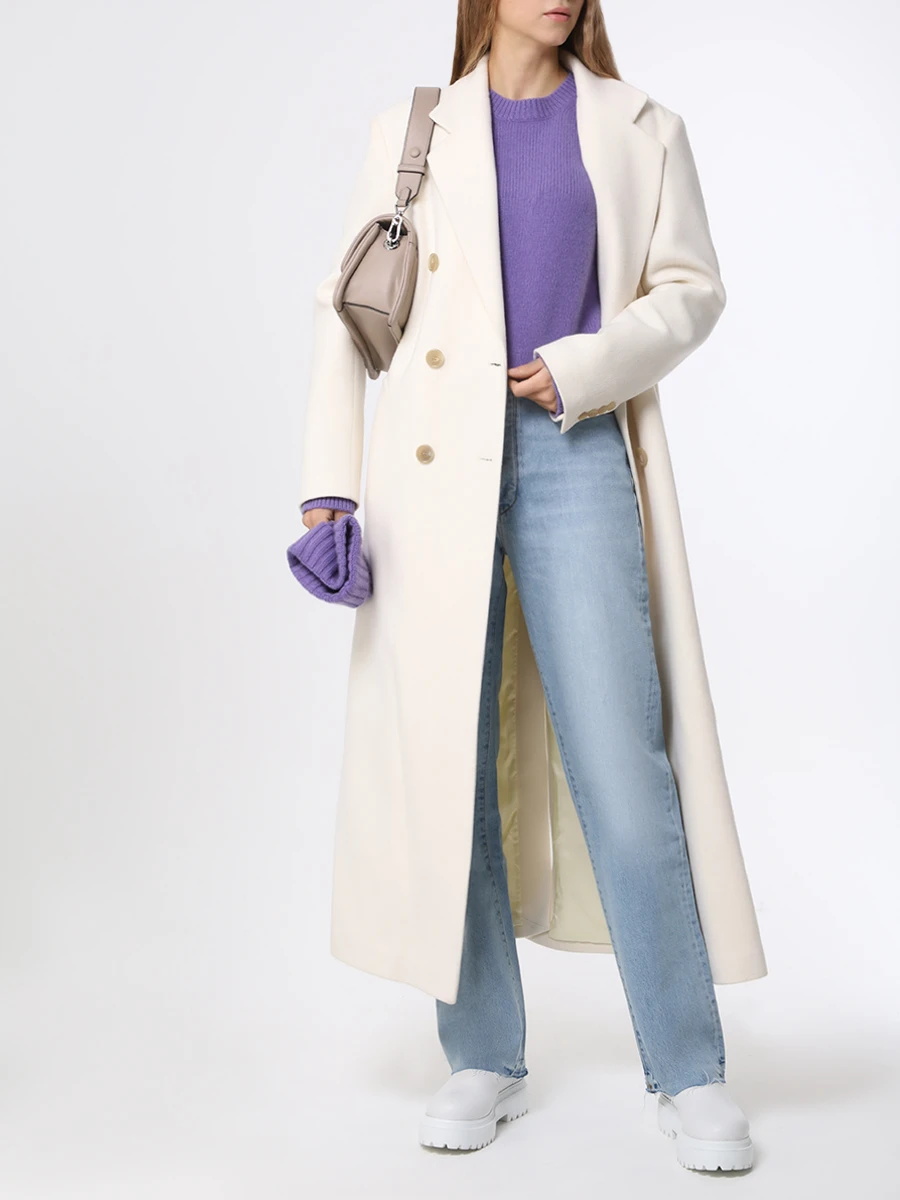 

Джемпер кашемировый, Фиолетовый, KNJP55/MAUVE