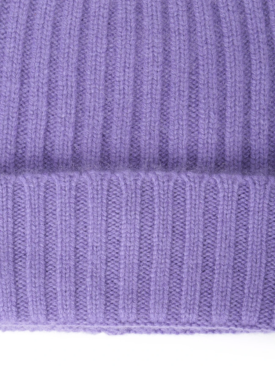 Шапка кашемировая ARCH4 KNBE127/MAUVE Фиолетовый  Фото 3