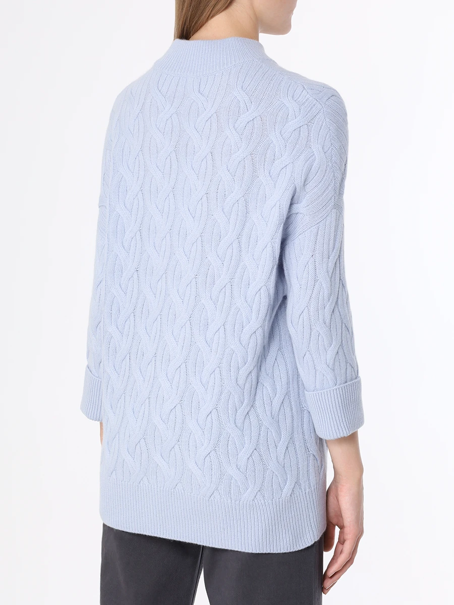 Джемпер кашемировый MIR CASHMERE cwn22-022 Светлый Голубой  Фото 3