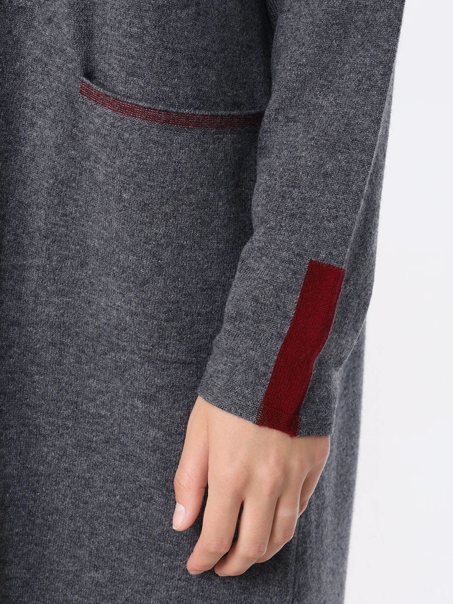 Кардиган кашемировый MIR CASHMERE cwe22-071 Серый  Фото 5