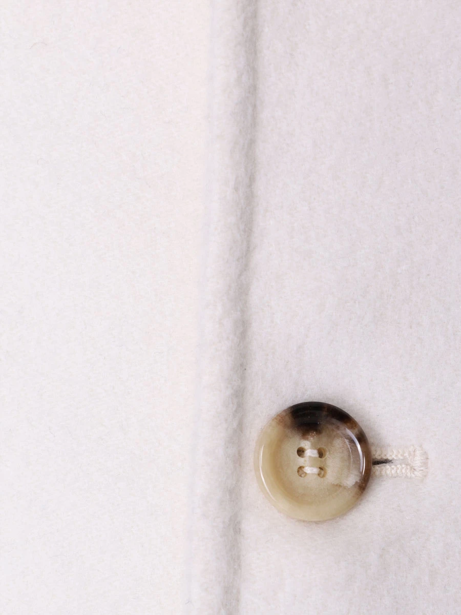 Полупальто шерстяное STILE LATINO GUTRIPOLI CDM220506 N05 Белый  Фото 6