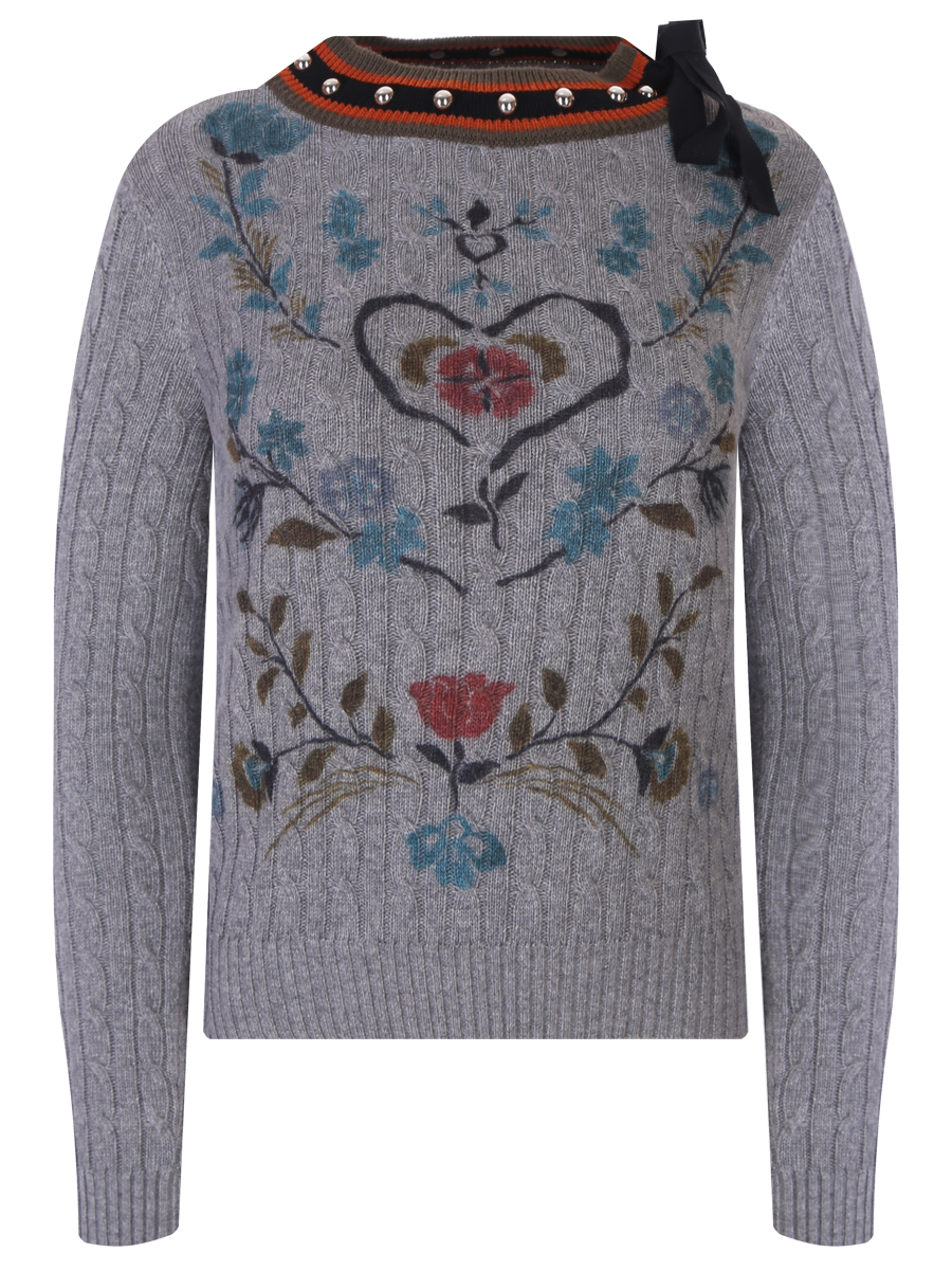 Джемпер с принтом RED VALENTINO