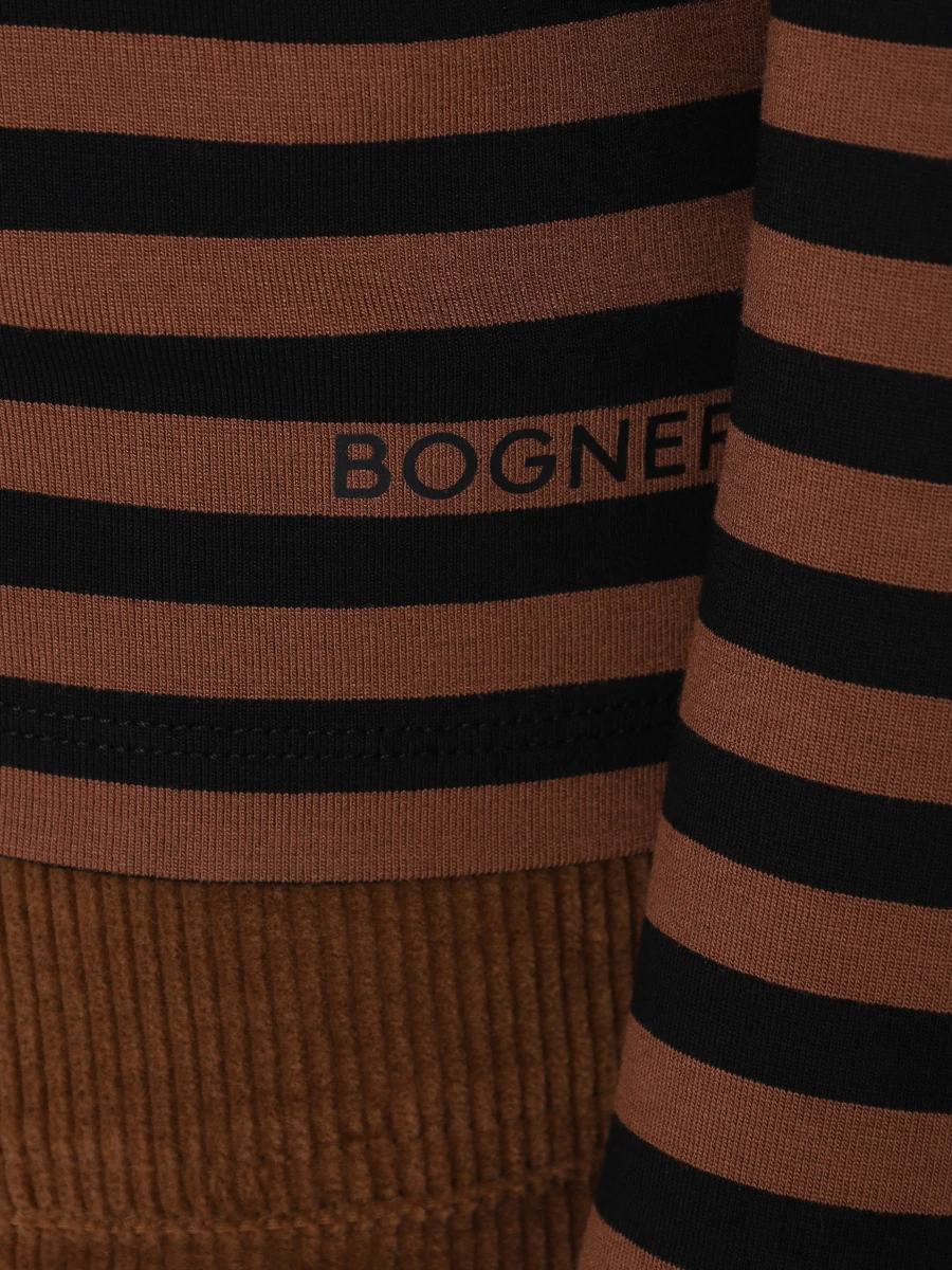 Водолазка из хлопка и модала BOGNER 56447886/S92 KATINKA-2 Коричневый  Фото 5