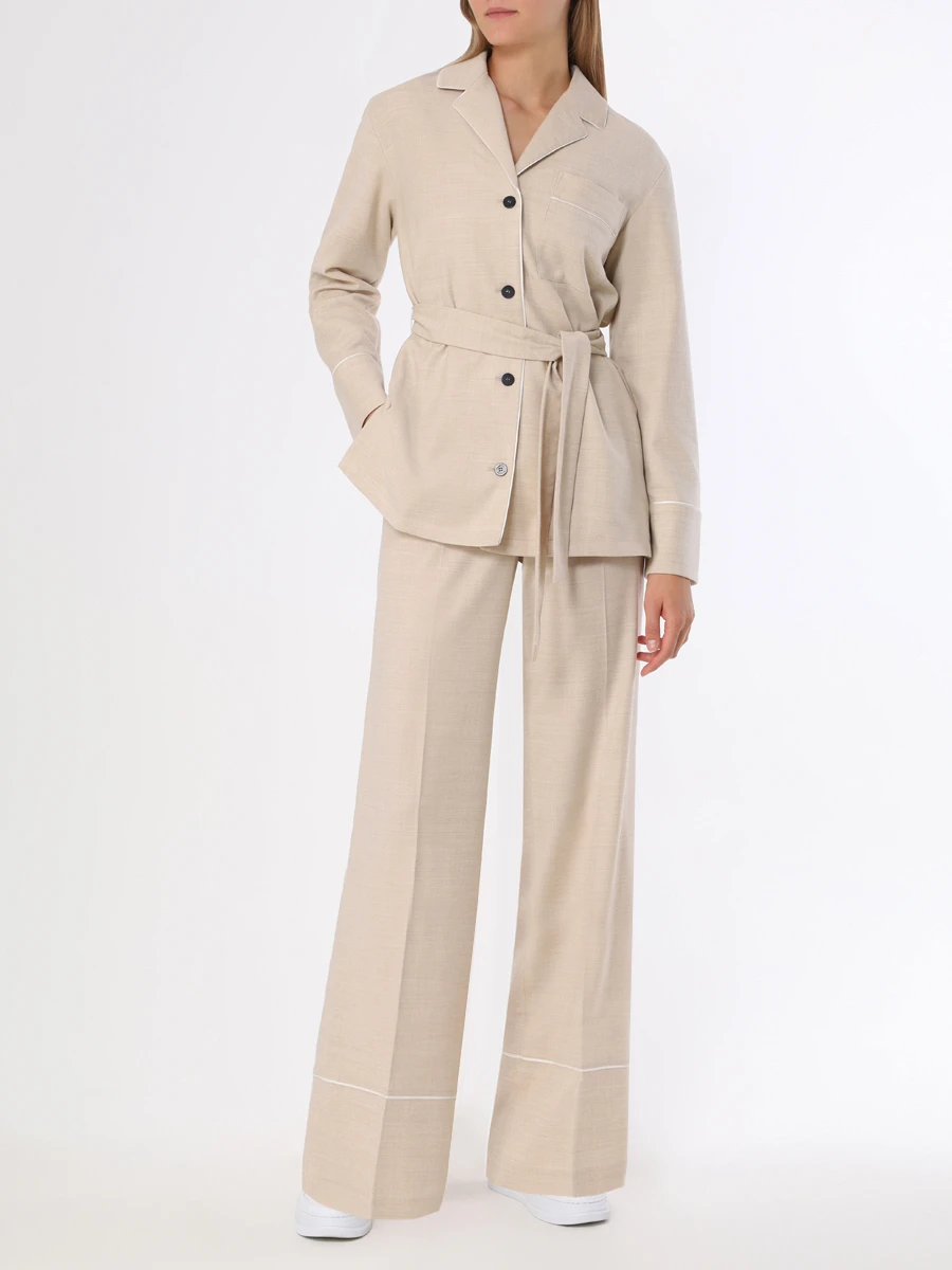 Жакет шерстяной Melissa BOGNER 36733304/180 MELISSA Кремовый  Фото 2