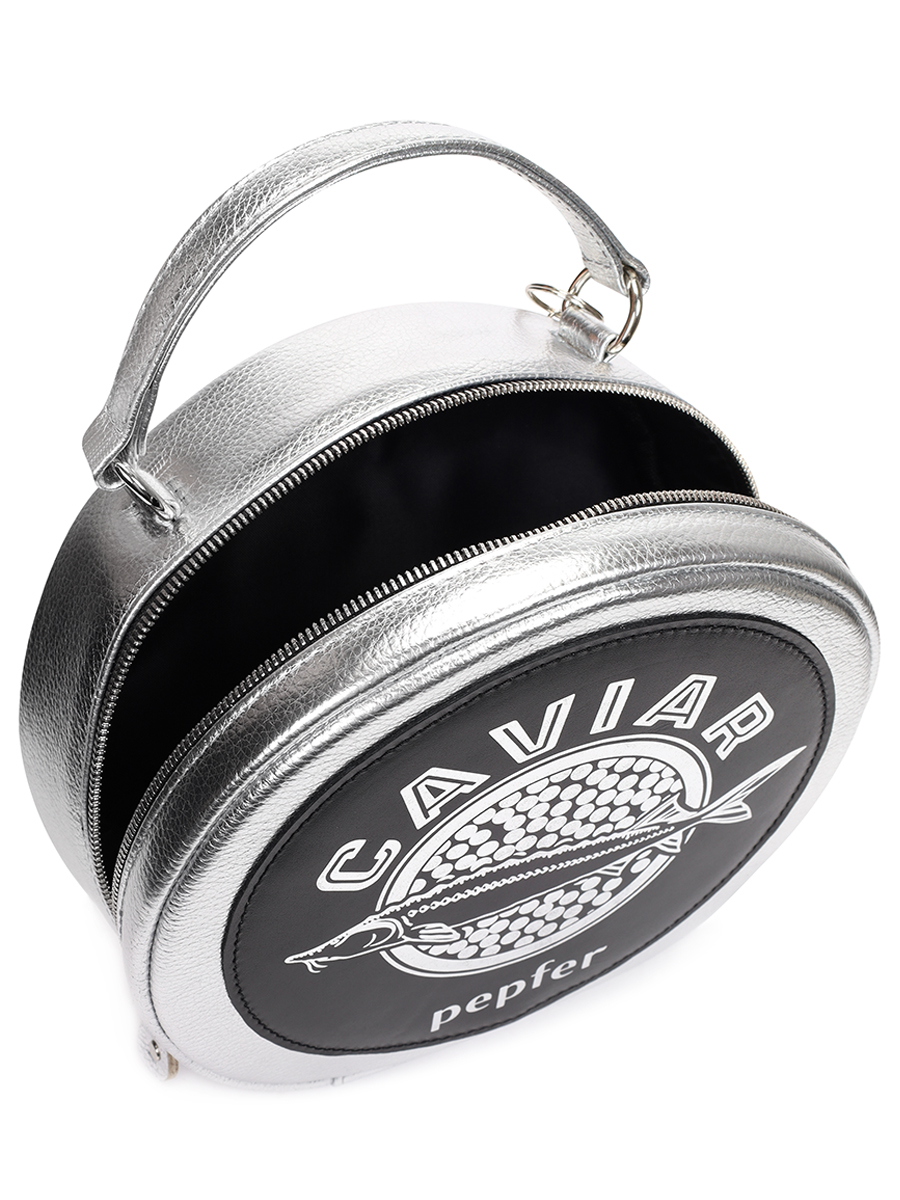 Клатч кожаный Caviar PEPFER Икра MAX, размер Один размер, цвет черный - фото 4