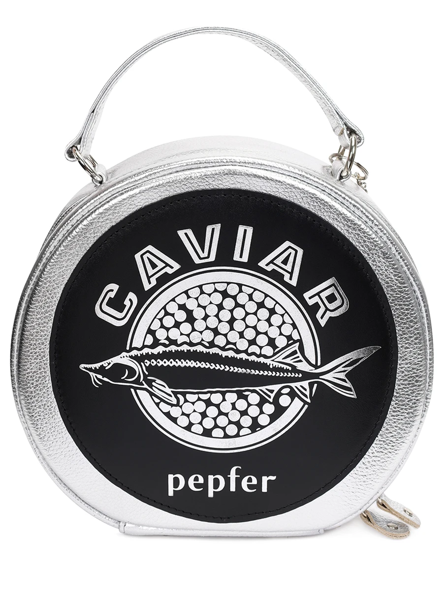 Клатч кожаный Caviar PEPFER Икра MAX, размер Один размер, цвет черный - фото 1