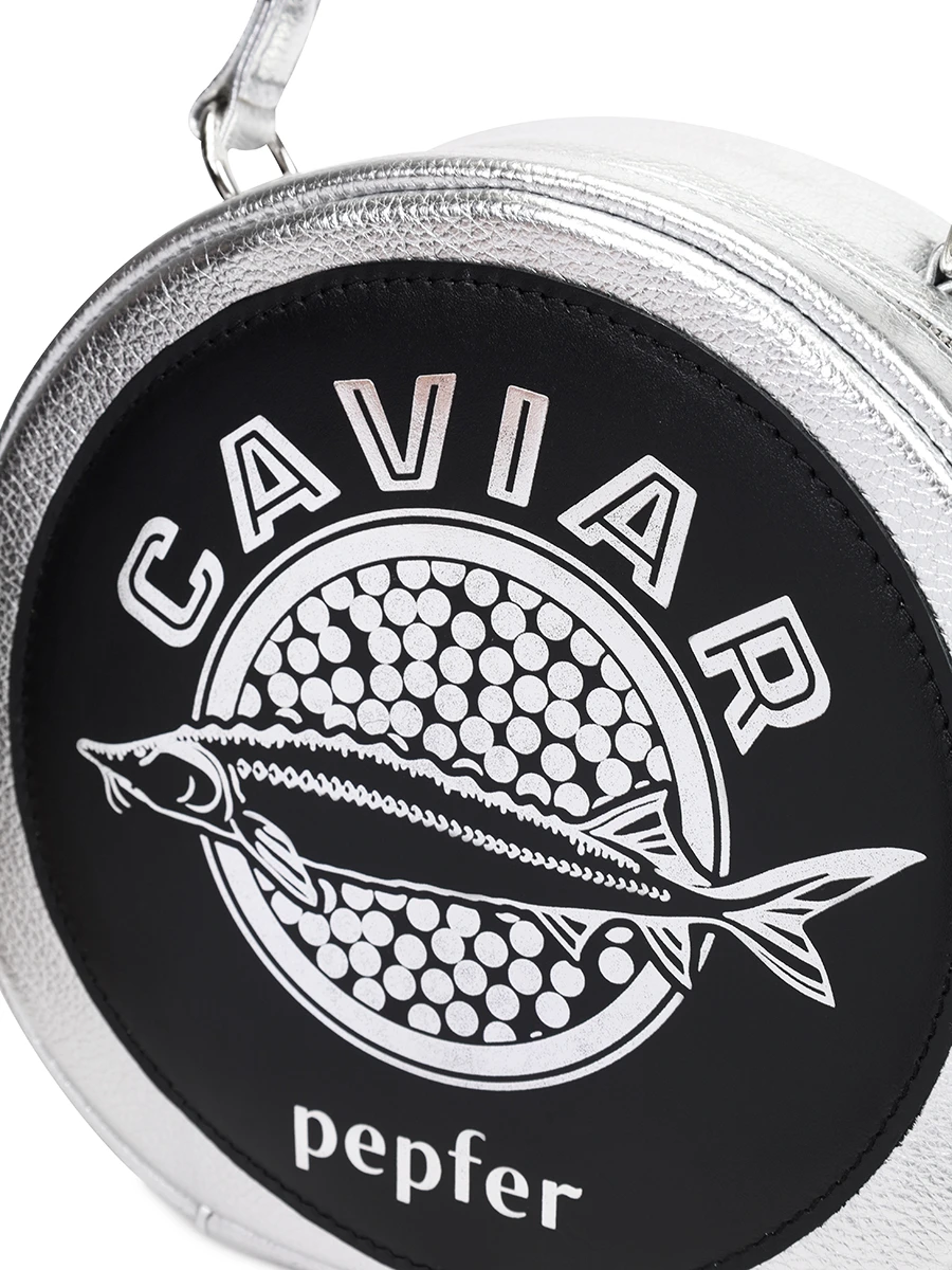 Клатч кожаный Caviar PEPFER Икра MAX, размер Один размер, цвет черный - фото 5