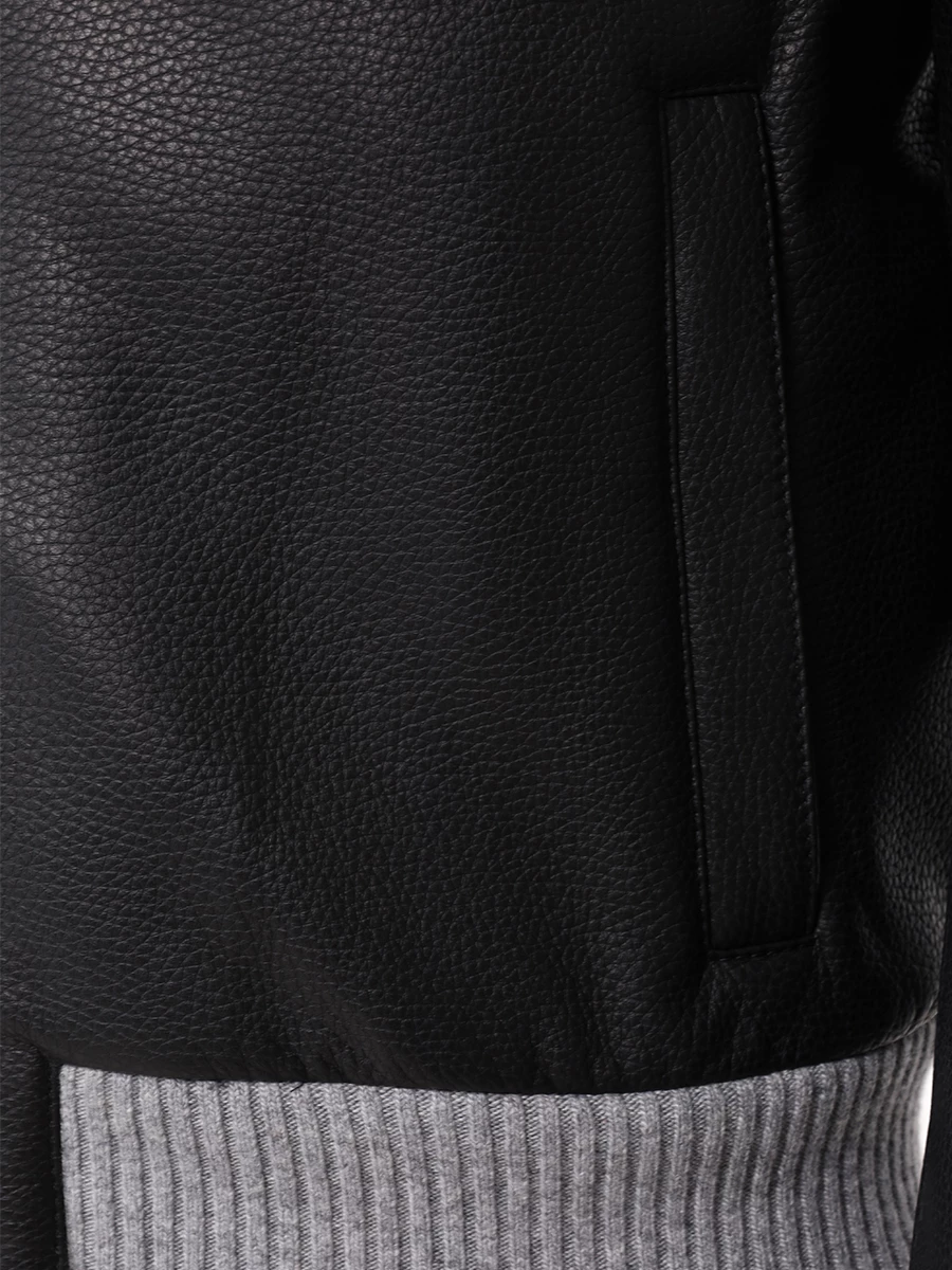 Куртка кожаная HETTABRETZ NP6500 V370 1000 Черный  Фото 5