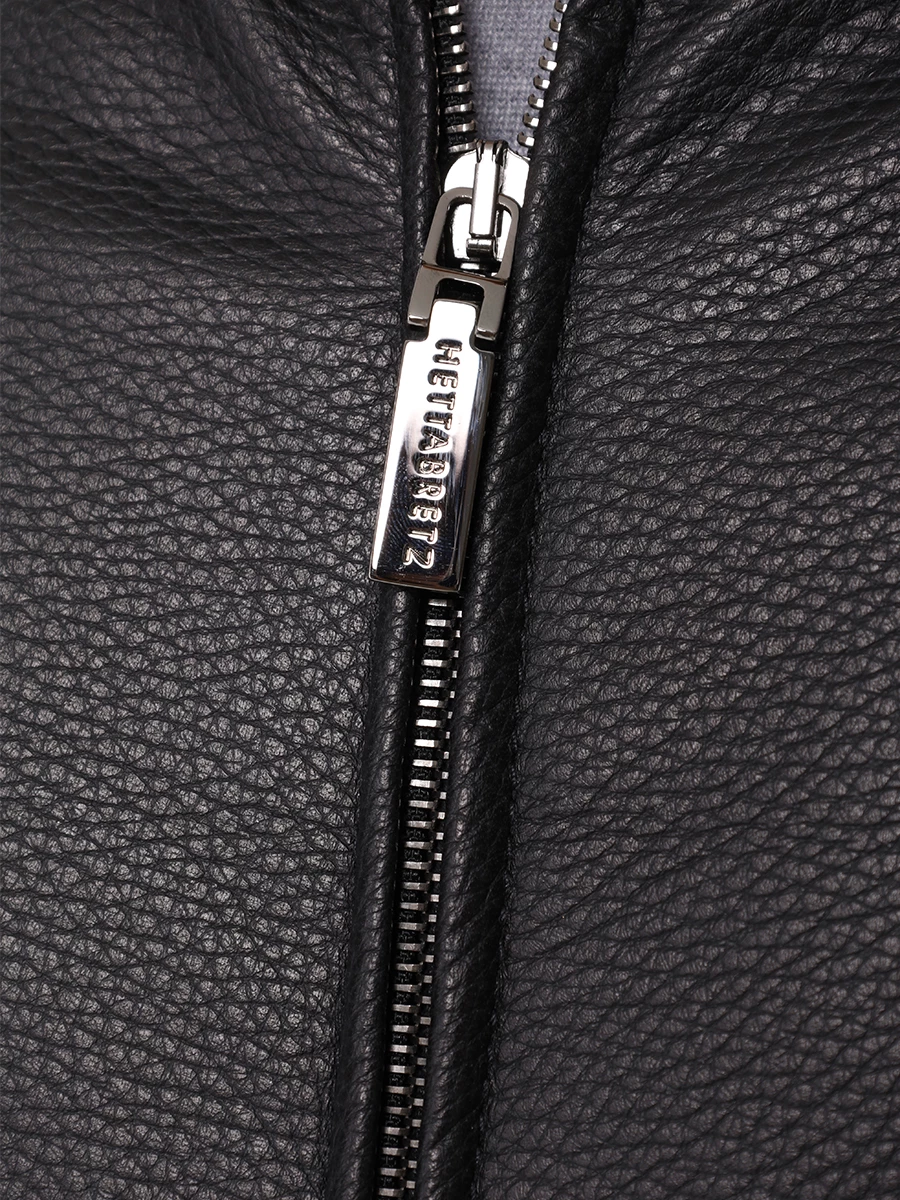 Куртка кожаная HETTABRETZ NP6500 V370 1000 Черный  Фото 6