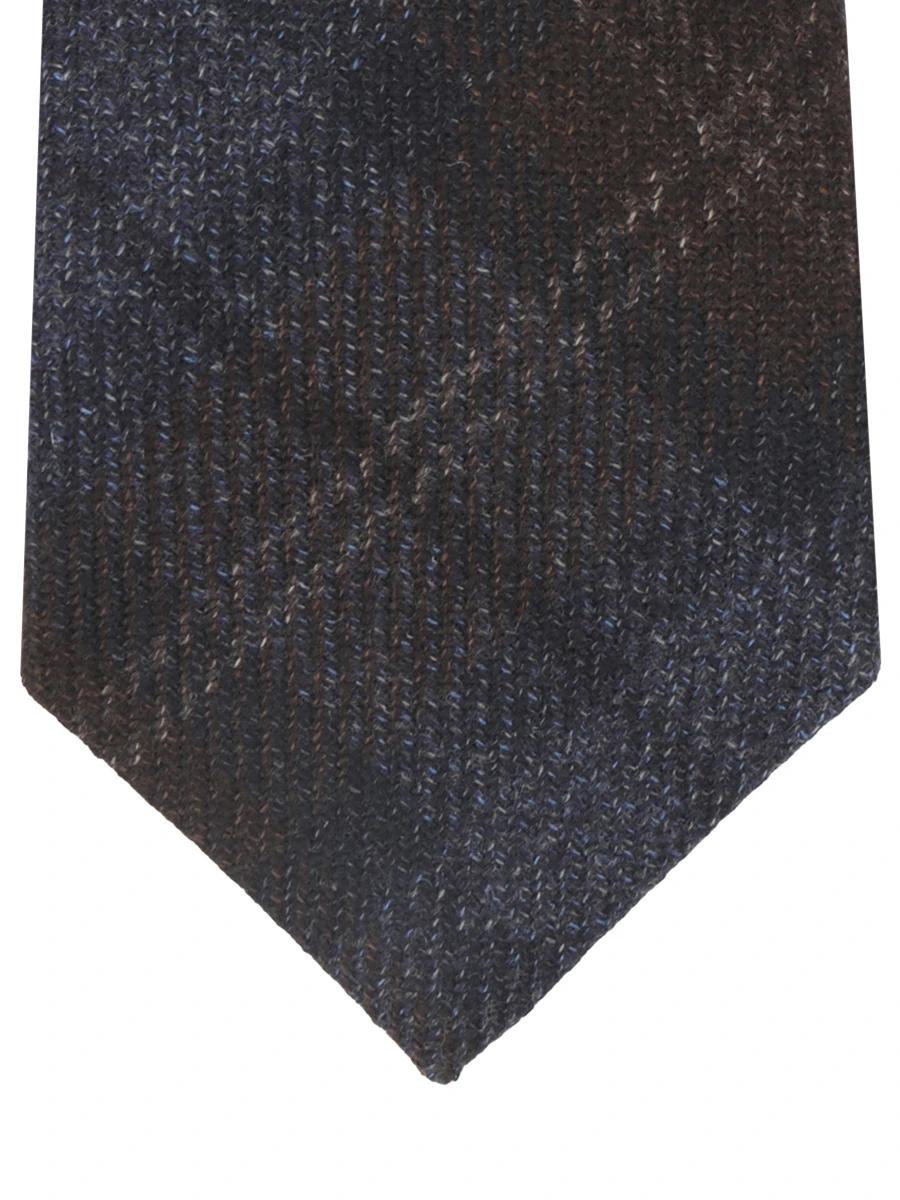 Галстук шерстяной BRUNELLO CUCINELLI MY4120018 C612 Синий  Фото 3