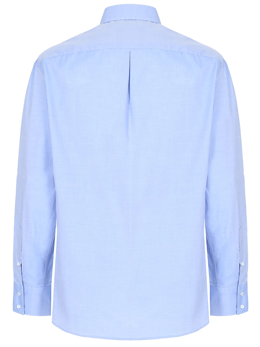 Рубашка Basic Fit хлопковая BRUNELLO CUCINELLI M0UC40028 C038, размер 56, цвет голубой - фото 3