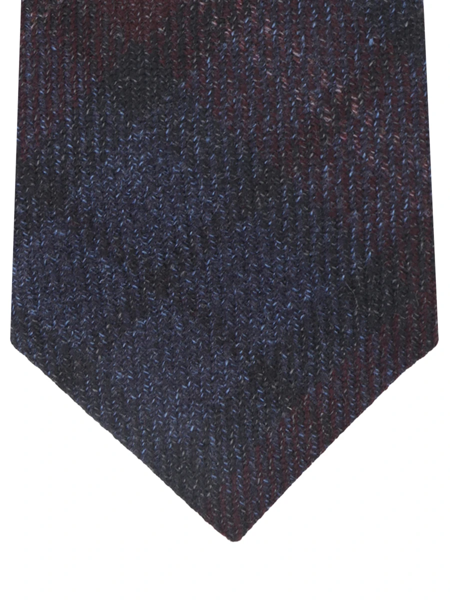 Галстук шерстяной BRUNELLO CUCINELLI MY4120018 C613 Синий  Фото 3
