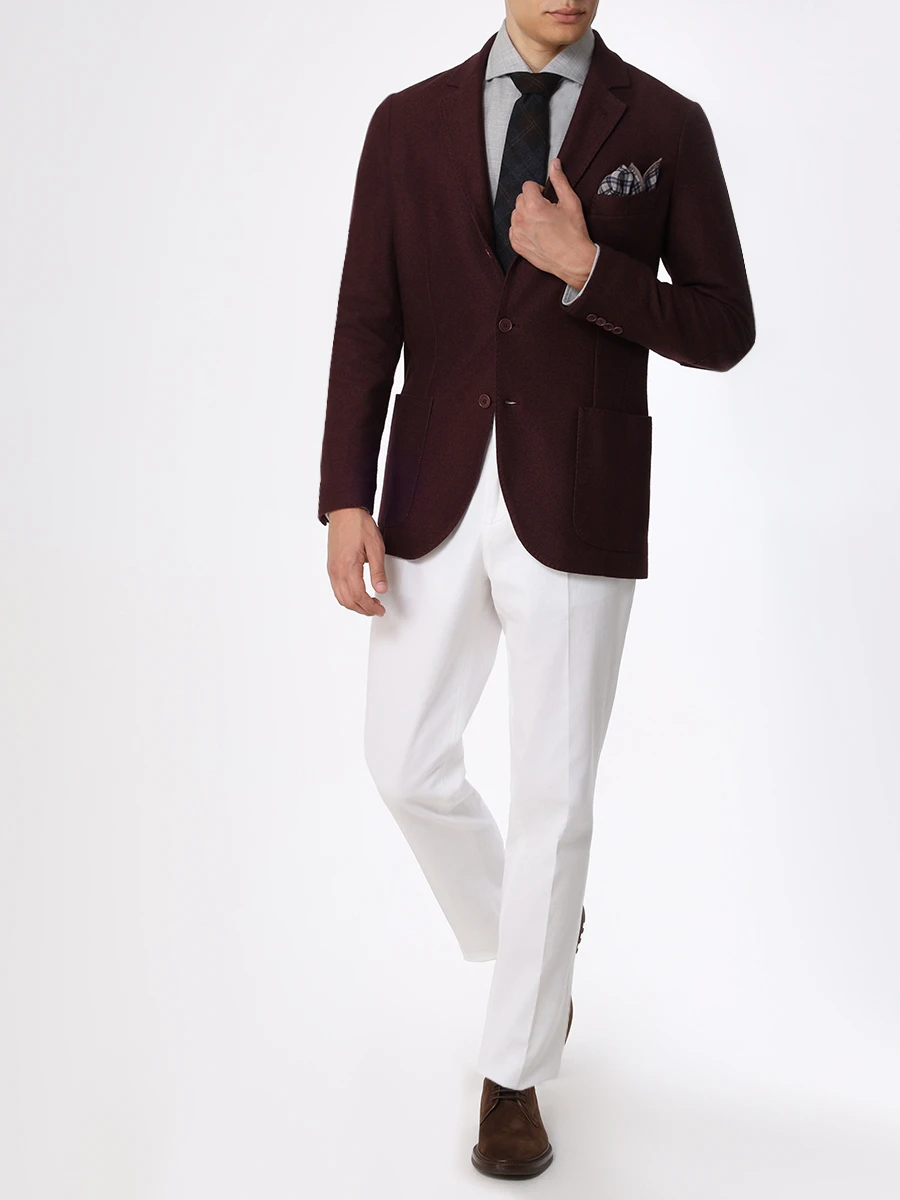 Рубашка Basic Fit хлопковая BRUNELLO CUCINELLI MY6120028 C043 Серый  Фото 2