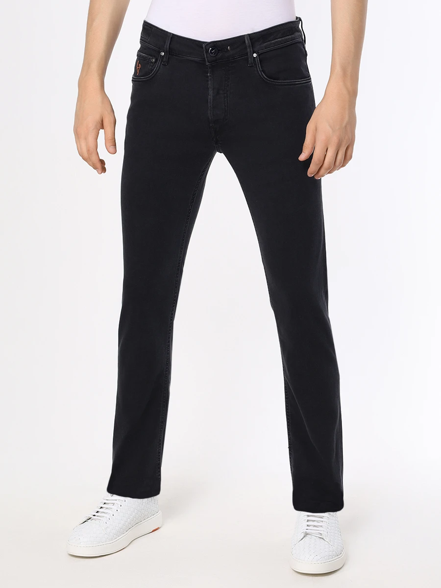 

Джинсы Slim Fit хлопковые, Черный, RAVELLO 03028 W1/C