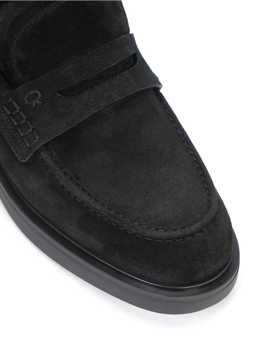 

Лоферы замшевые на меху Harris, Черный, G25328.20GOM.SFU