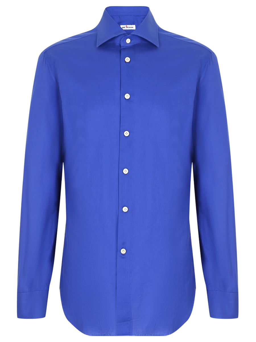 Рубашка Slim Fit хлопковая KITON