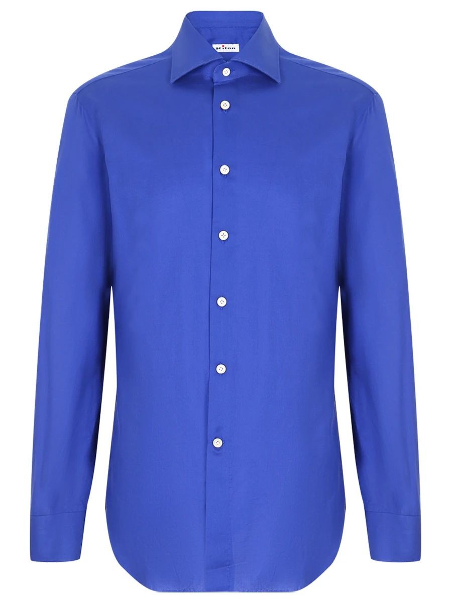 

Рубашка Slim Fit хлопковая, Синий, UC H0869110