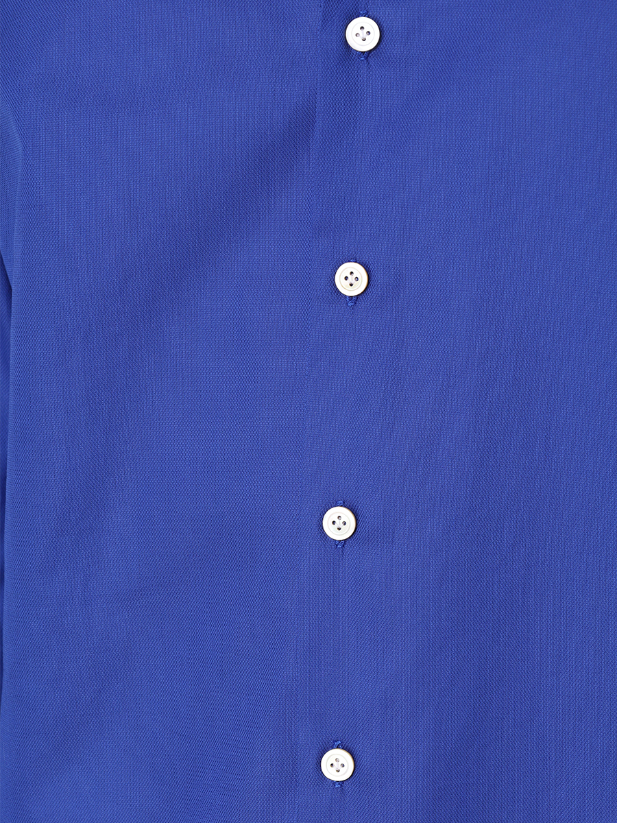 Рубашка Slim Fit хлопковая KITON UC H0869110, размер 56, цвет синий - фото 5