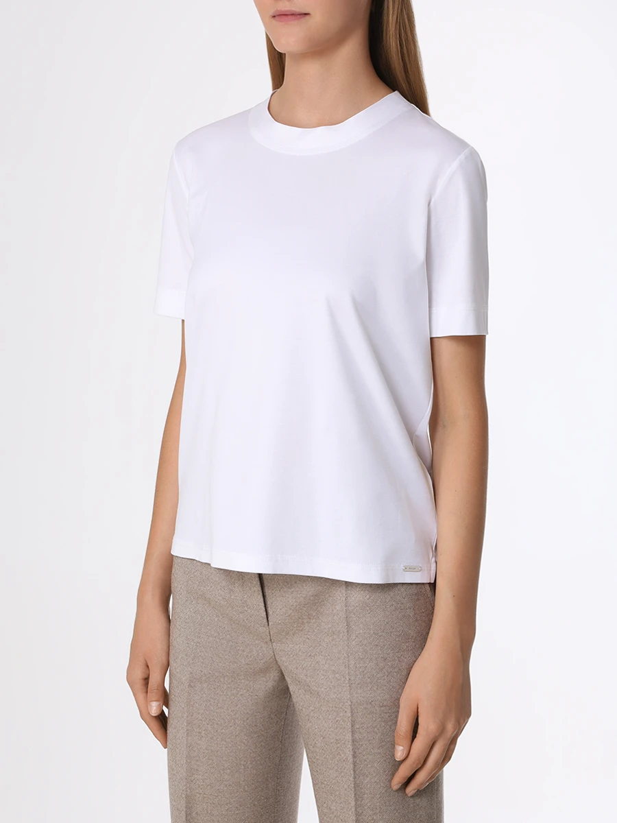 Футболка хлопковая KITON D53450 H0805101 Белый  Фото 4