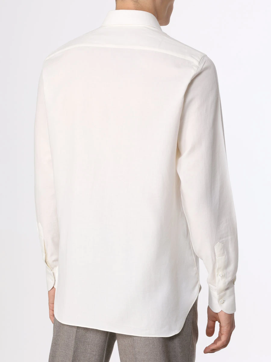 Рубашка Regular Fit хлопковая MARIA SANTANGELO F356926-2, размер 50, цвет кремовый - фото 3