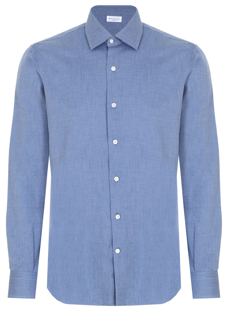 Рубашка Regular Fit хлопковая MARIA SANTANGELO F356924-16, размер 54, цвет синий - фото 1